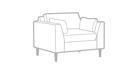 AVONDALE WOOD LEG CHAIR