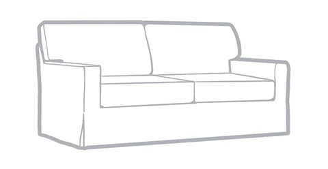 BUCHANAN SQUARE ARM LOVESEAT