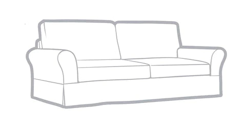 COMFORT ROLL ARM GRAND SOFA