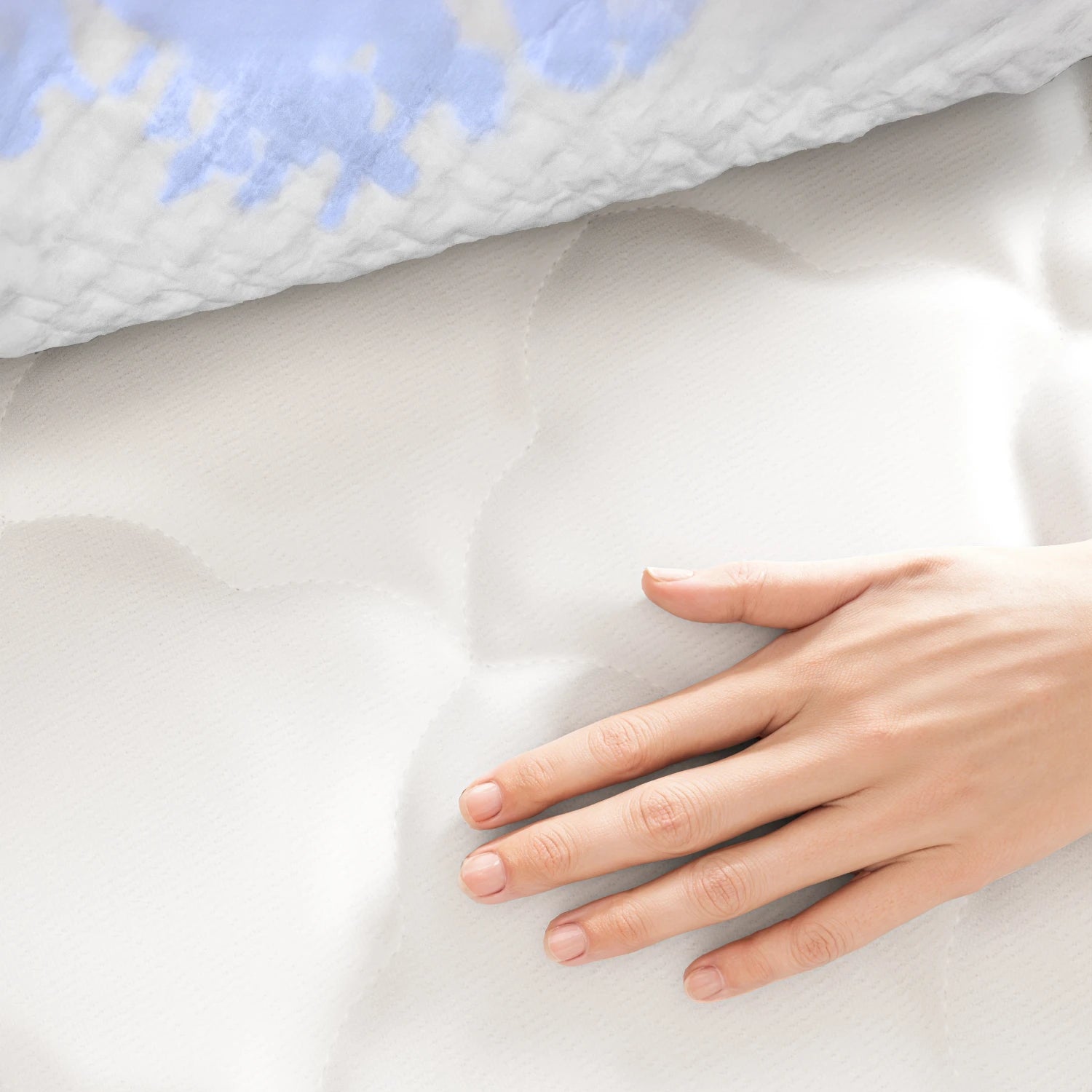 Crisp White Mattress Protector King Size