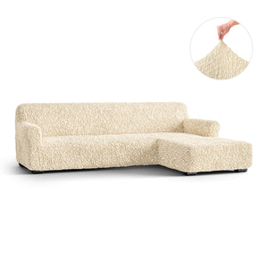 L-Shaped Sofa Slipcover (Right Chaise), Fuco Cotton Collection