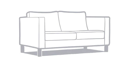 KARLSTAD 2 SEATER LOVESEAT