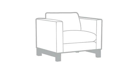 PACIFIC CHAIR WITH WOOD LEGS