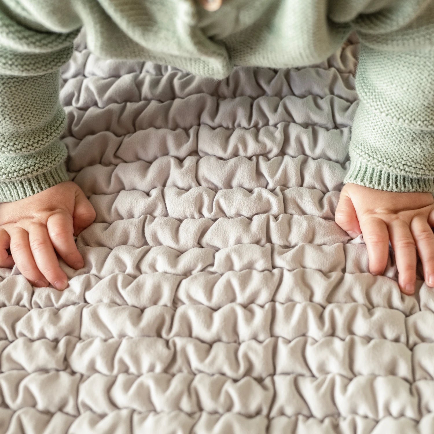 Light Grey Waterproof Blanket Twin