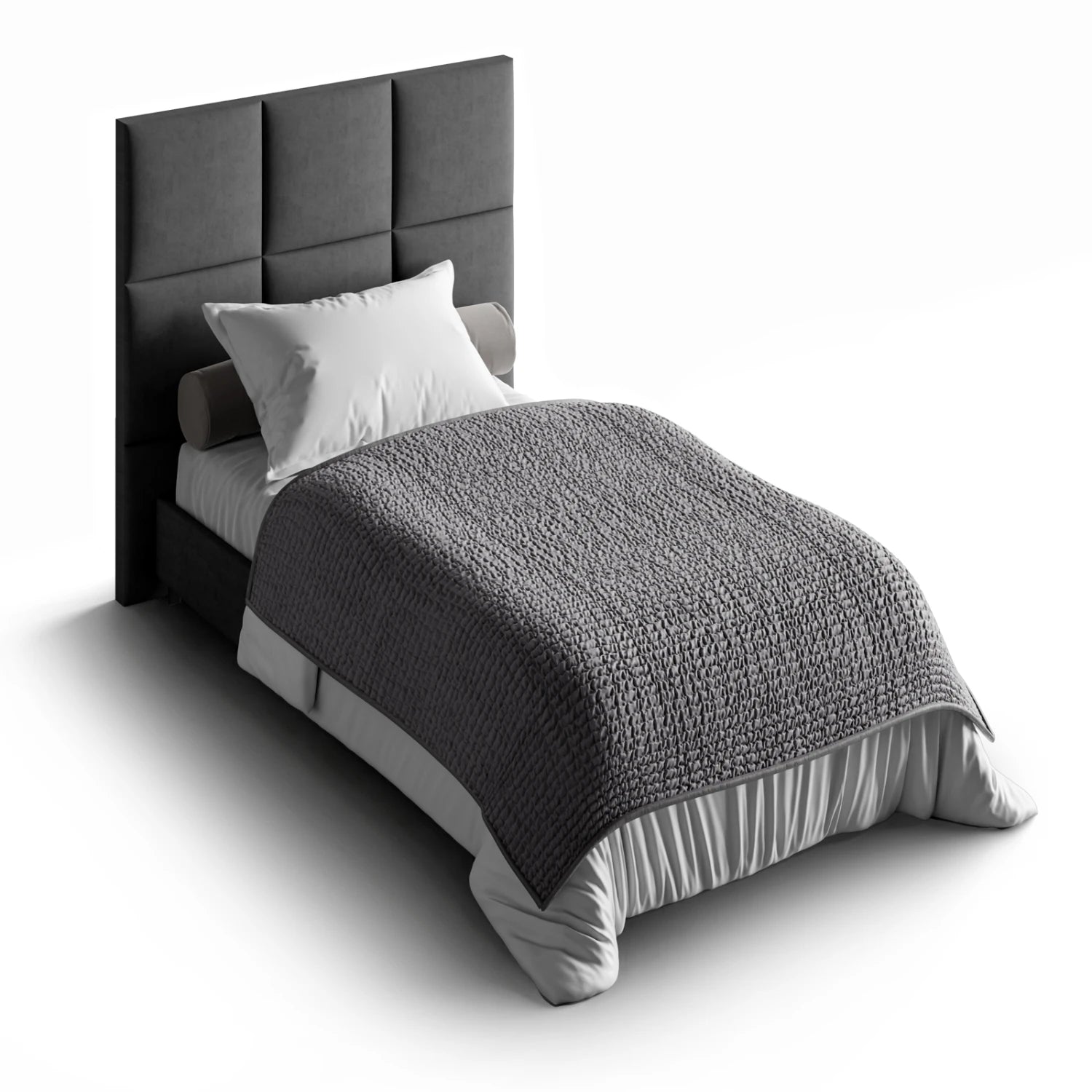 Dark Grey Waterproof Blanket Twin