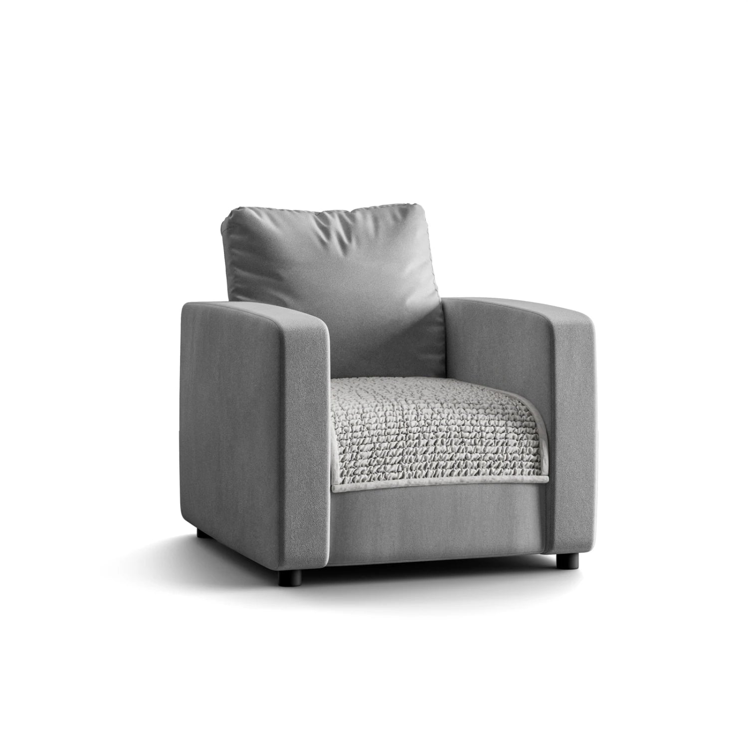 Light Grey Waterproof Dog Blanket Armchair