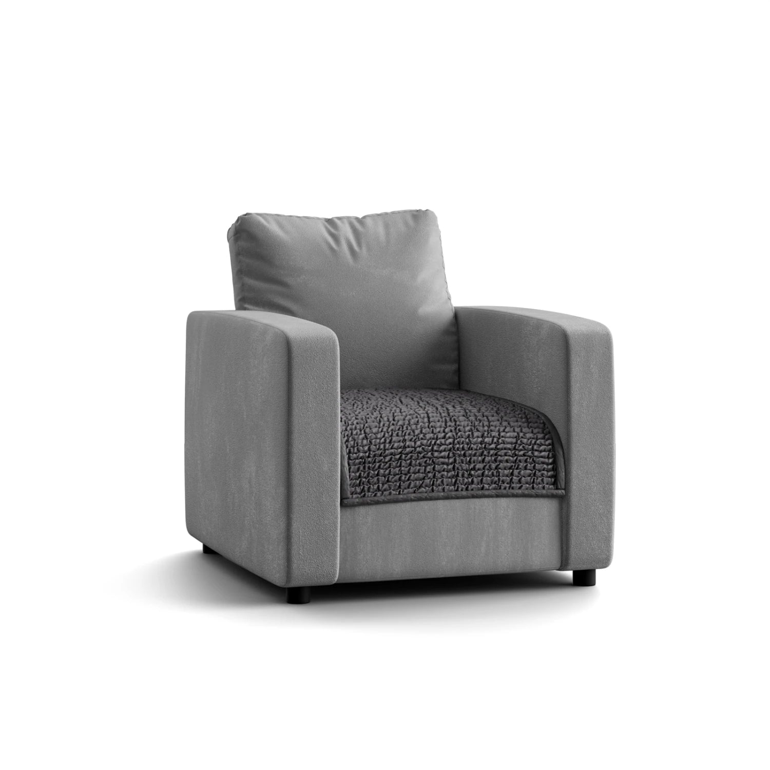 Dark Grey Waterproof Dog Blanket Armchair