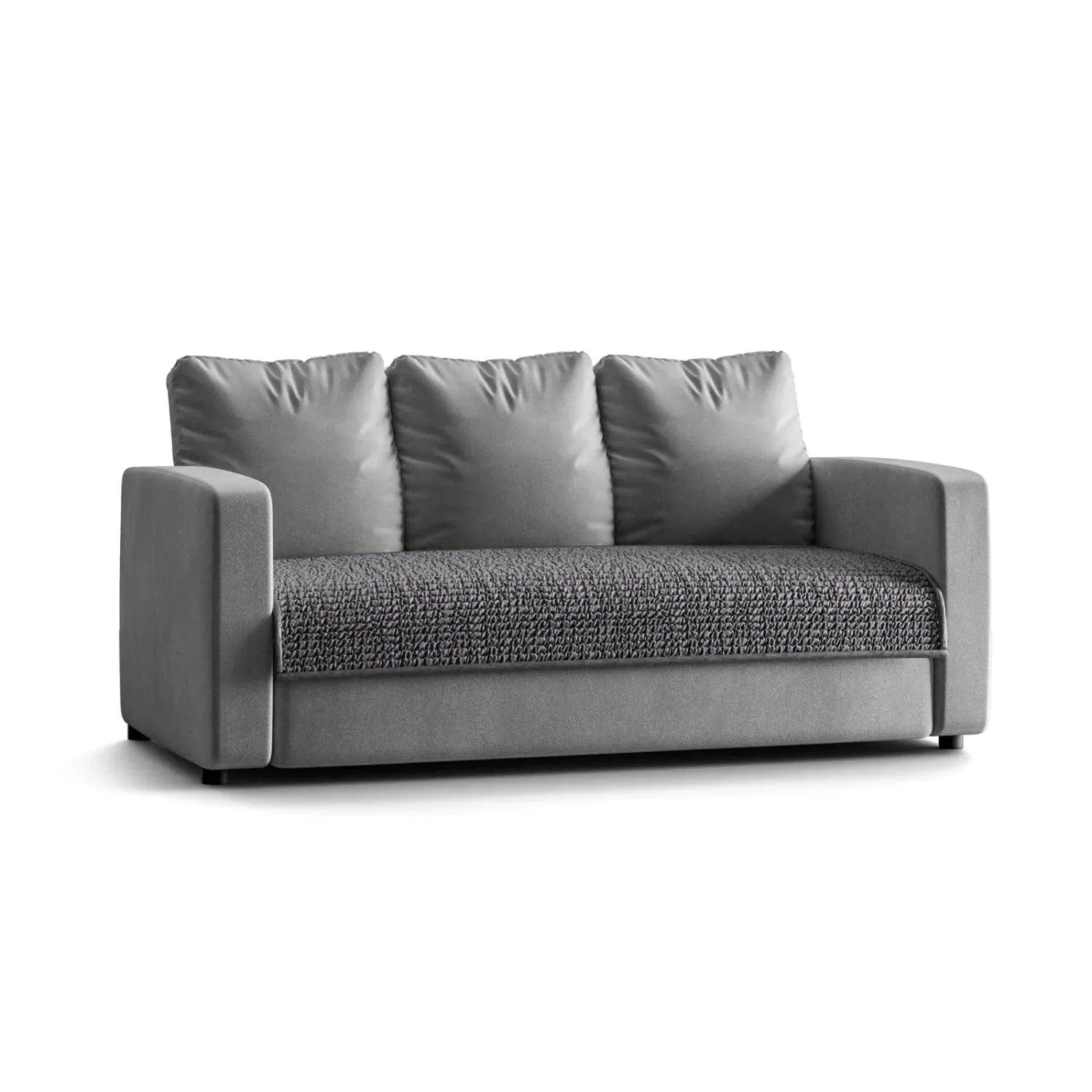 Dark Grey Waterproof Blanket 3 Seater Sofa