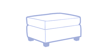 WEST ELM OTTOMAN COVERS