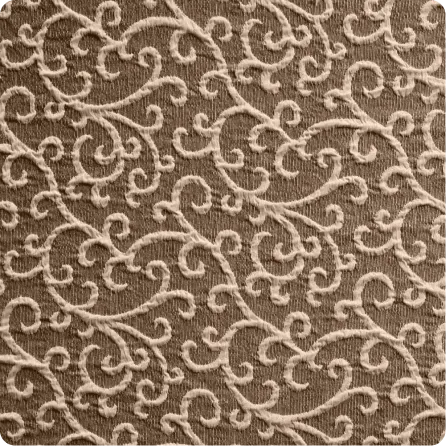 Brown Arabesco SWATCH JACQUARD 3D COLLECTION
