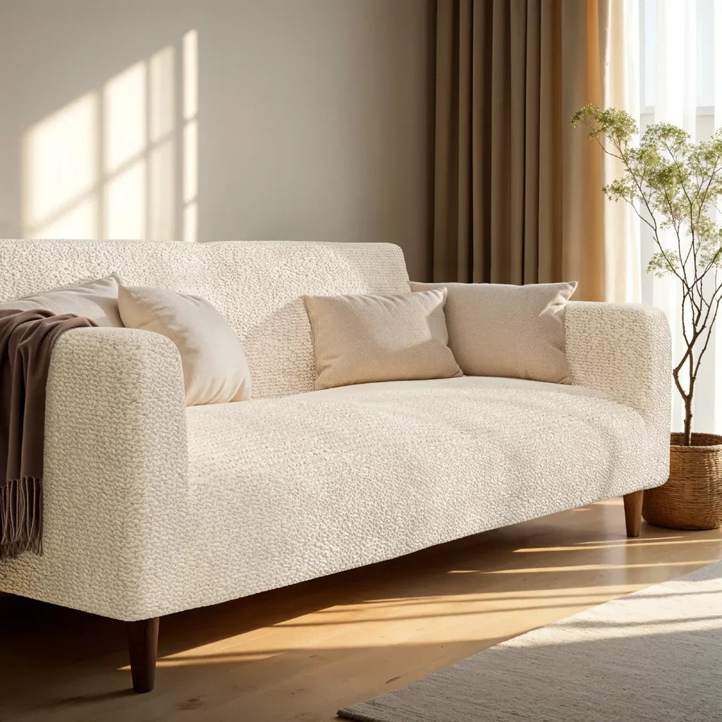 Cream Sofa Cover