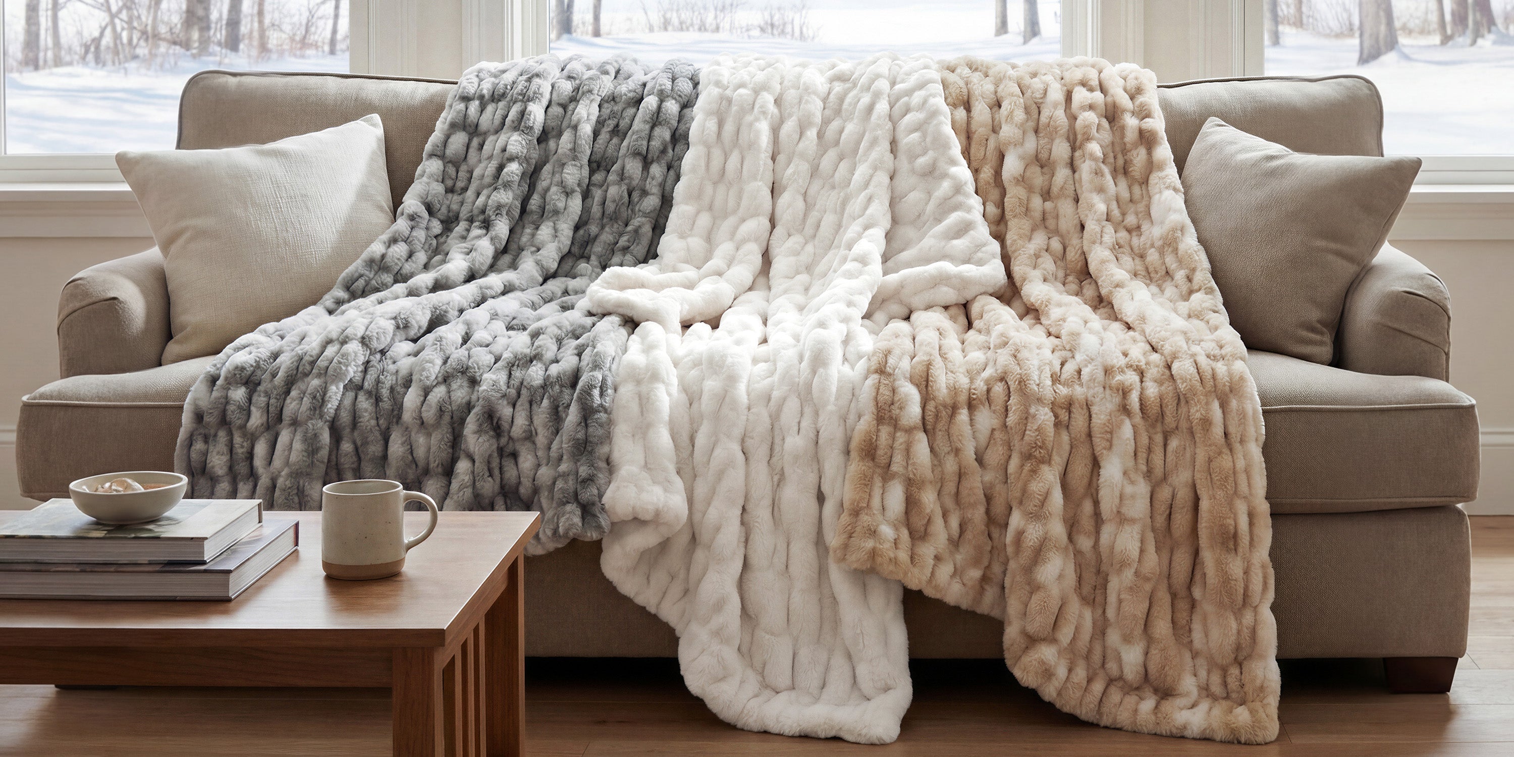 Why Faux Fur Blankets Are Taking Over Living Room Decor: Designers Explain the Trend