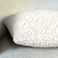 Crisp White Pillow Slipcovers 2 Pcs Set (18x18 in),  Microfibra Collection