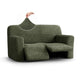 2 Seater Recliner Slipcover, Comfort Collection – Moss Green, front view | Moss Green