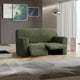 2 Seater Recliner Slipcover, Comfort Collection – Moss Green, interior view 1 | Moss Green
