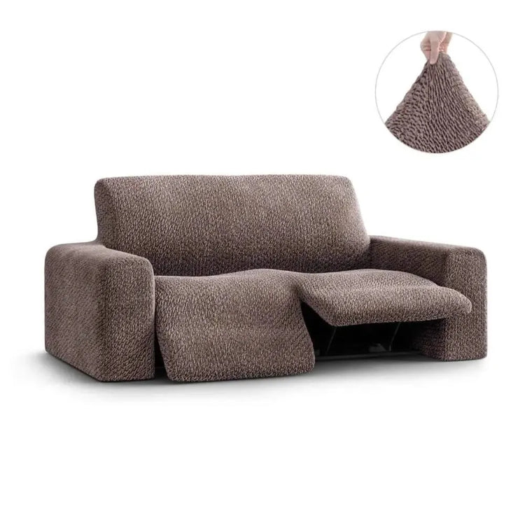 2 Seater Recliner Slipcover, Velvet Collection