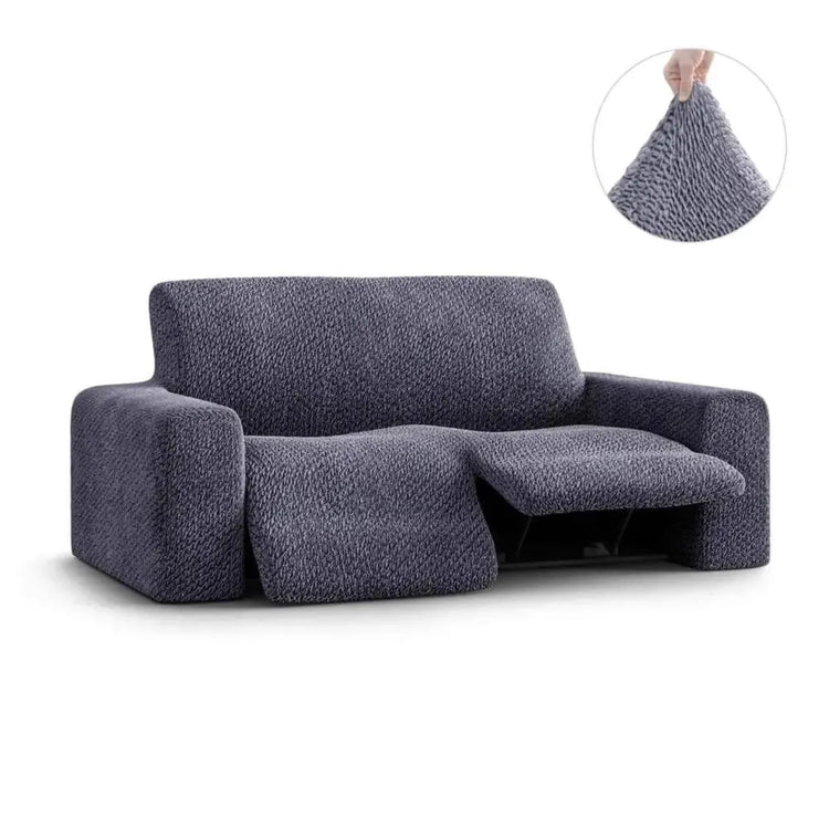 2 Seater Recliner Slipcover, Velvet Collection