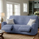 3 Seater Recliner Slipcover, Comfort Collection – Blue, interior view 1 | Blue