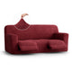 3 Seater Recliner Slipcover, Comfort Collection – Burgundy, front view | Burgundy