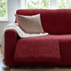 3 Seater Recliner Slipcover, Comfort Collection – Burgundy, interior view 2 | Burgundy