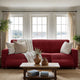 3 Seater Recliner Slipcover, Comfort Collection – Burgundy, interior view 3 | Burgundy
