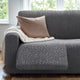 3 Seater Recliner Slipcover, Comfort Collection – Dark Grey, interior view 2 | Dark Grey