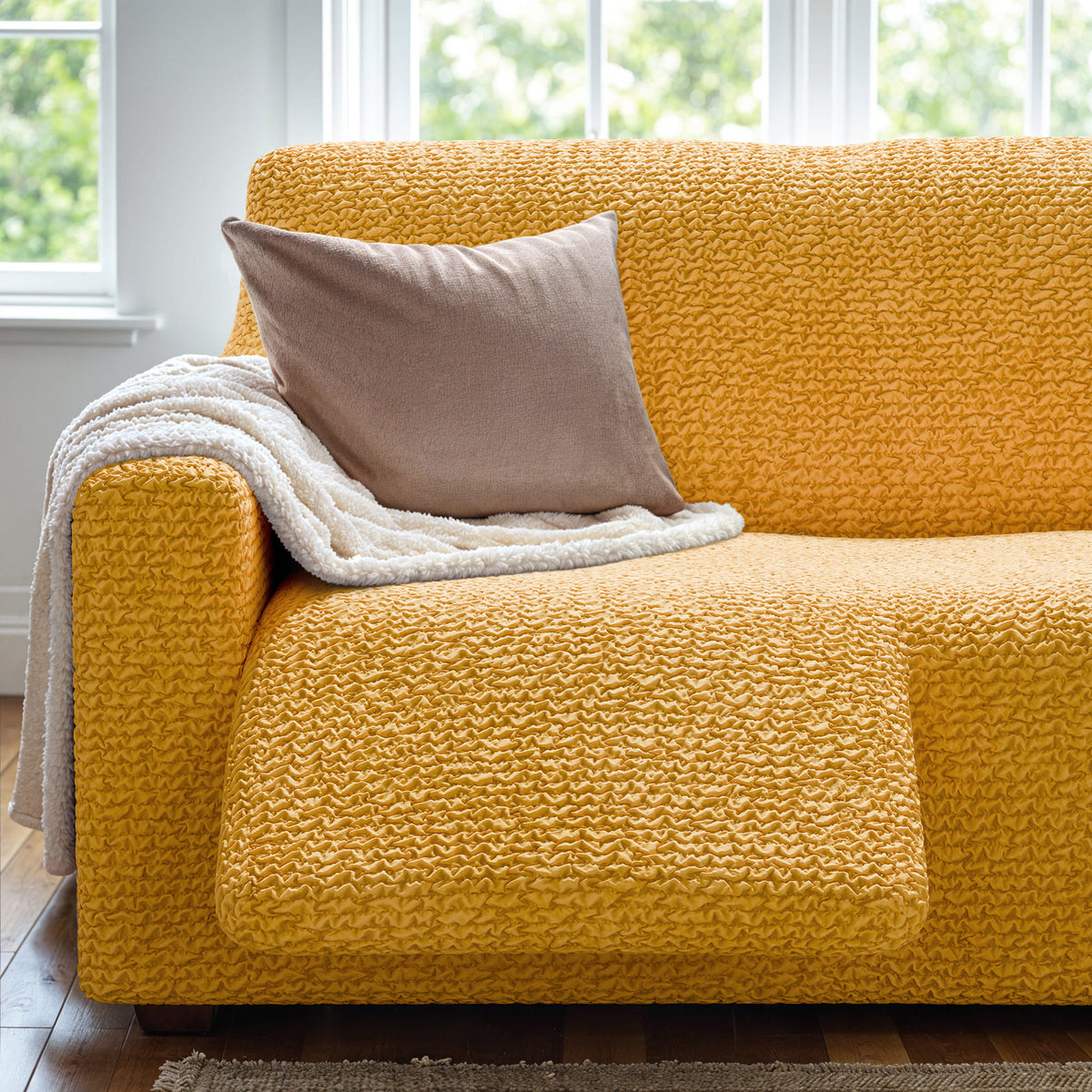 3 Seater Recliner Slipcover, Comfort Collection – Mango, interior view 2 | Mango