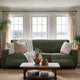 3 Seater Recliner Slipcover, Comfort Collection – Moss Green, interior view 3 | Moss Green
