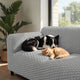 Sofa 4 Seater Slipcover, Embrace Collection – Light Grey, lifestyle view | Light Grey