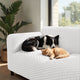 Sofa 4 Seater Slipcover, Embrace Collection – Crisp White, lifestyle view | Crisp White