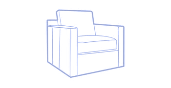 BARRETT TRACK ARM CHAIR COVER