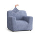 Armchair Slipcover, Comfort Collection – Blue, front view | Blue