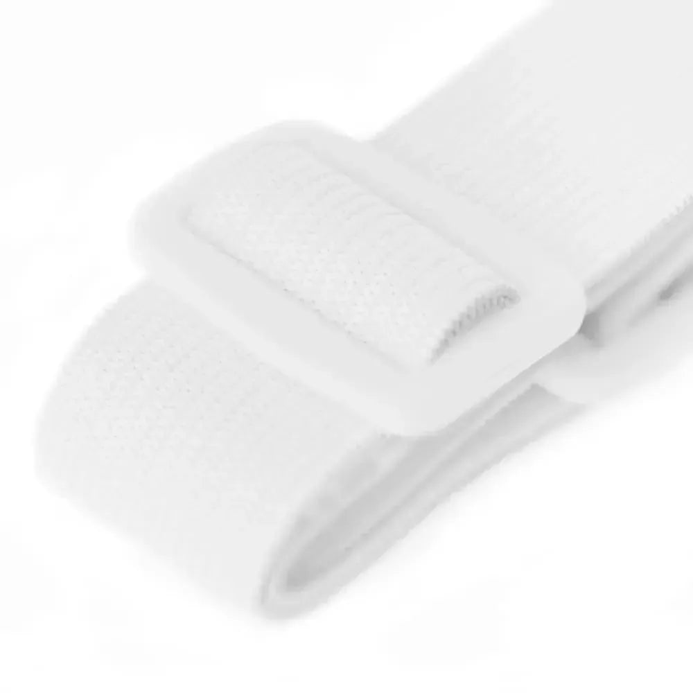 White Elastic Strap with Alligator Clip - Set of 2 pcs. - Mamma Mia Covers LLC