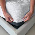 Crisp White Mattress Protector King Size