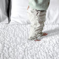 Crisp White Mattress Protector Crib Size