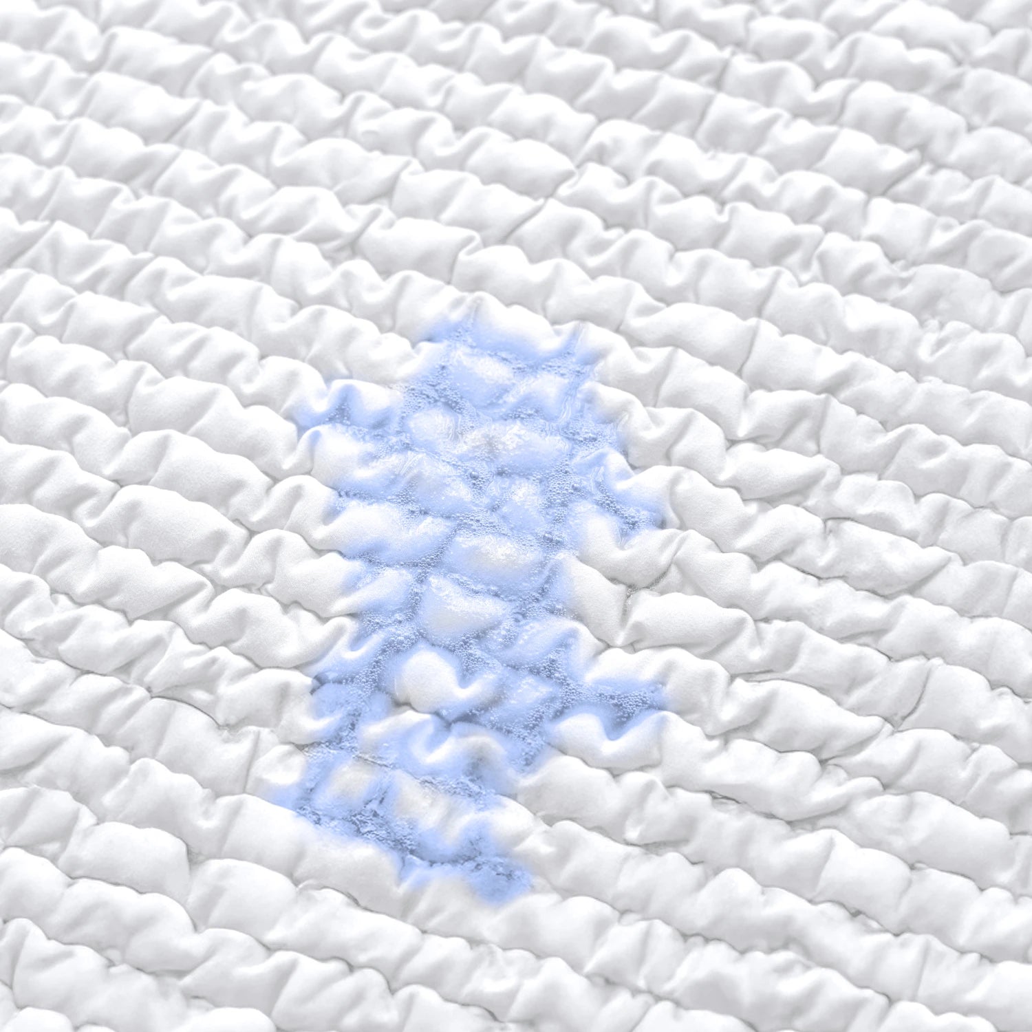 Crisp White Mattress Protector King Size