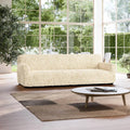 Cream Sofa 4 Seater Slipcover, Fuco Cotton Collection