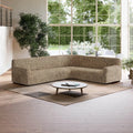 Tan Corner Sofa Slipcover, Fuco Cotton Collection