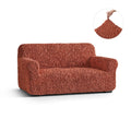 Terracotta Loveseat 2 Seater Slipcover, Fuco Cotton Collection