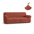 Terracotta Sofa 3 Seater Slipcover, Fuco Cotton Collection