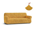 Mustard Yellow Sofa 3 Seater Slipcover, Fuco Cotton Collection