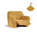 Mustard Yellow Reclining Armchair Slipcover, Fuco Cotton Collection