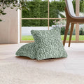 Sage Green Pillow Slipcovers 2 Pcs Set (18x18 in), Fuco Cotton Collection