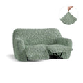 Sage Green 2 Seater Recliner Slipcover, Fuco Cotton Collection