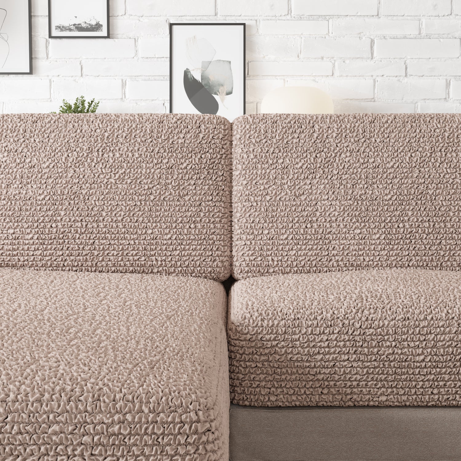 Tapioca Chaise Seat Cushion Cover, Microfibra Collection