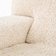 Loveseat 2 Seater Slipcover, Comfort Collection – Cream, detail view | Cream