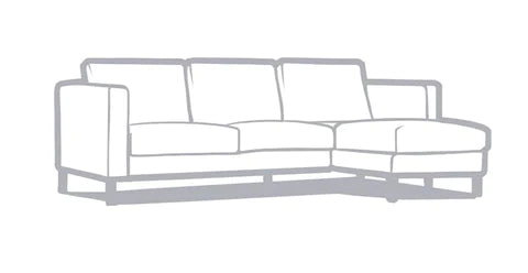 EKTORP 2 SEATER WITH CHAISE LOUNGE