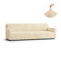 Cream Sofa 4 Seater Slipcover, Fuco Cotton Collection