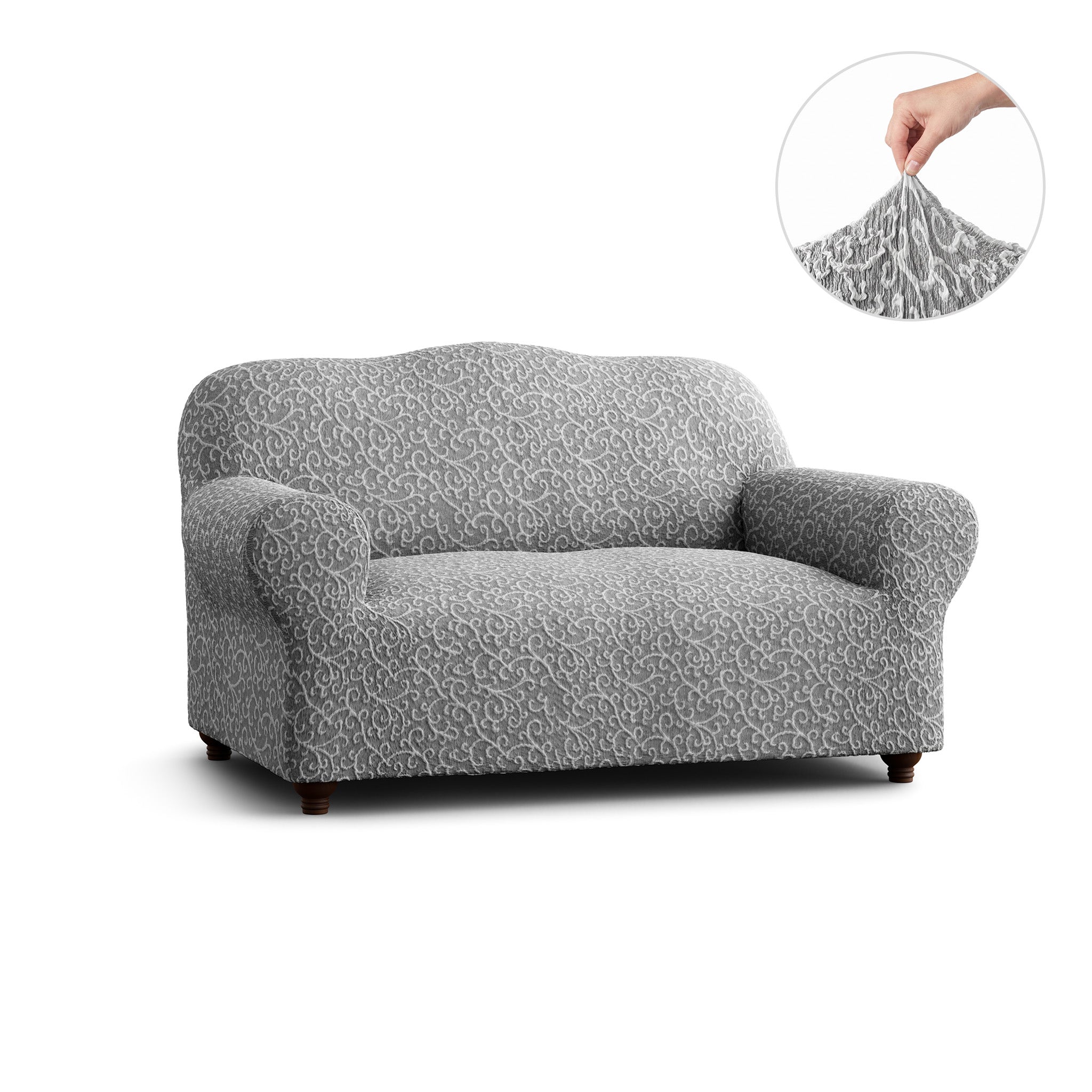Grey Arabesco