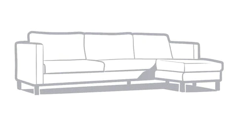 KARLSTAD SOFA WITH CHAISE